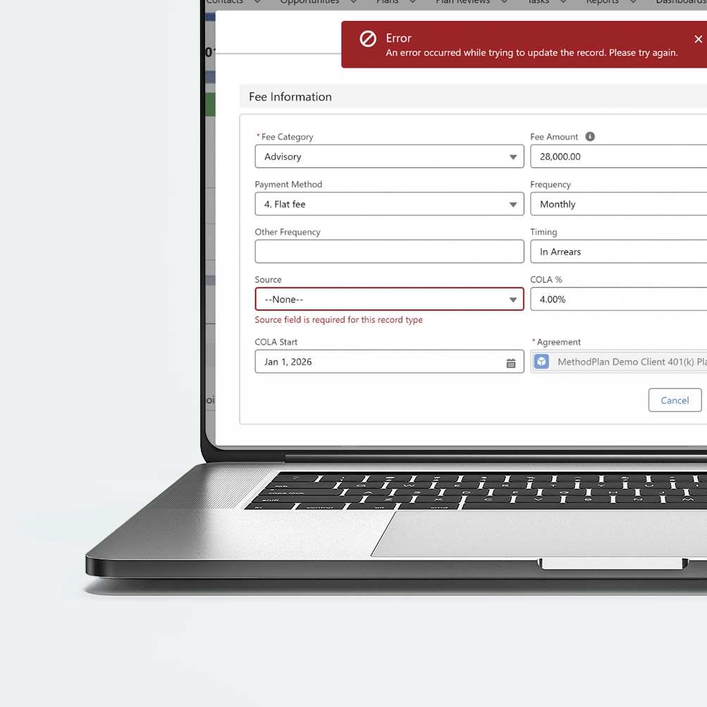 MethodPlan Data Integrity and Validation